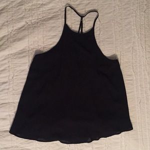 Sexy low back flowy tank top